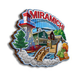 Refrigerator Magnet for Miramich New Brunswick Canada  121