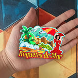 Refrigerator Magnet for Roquetas de Mar Spain  1384