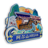 Refrigerator Magnet for Arxan Inner Mongolia, China  860