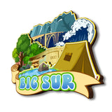 Refrigerator Magnet for Big Sur California USA  260