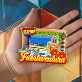 Kühlschrankmagnet für die Insel Fuerteventura, Spanien 1426