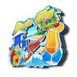 Kühlschrankmagnet für Siesta Key Florida USA 193