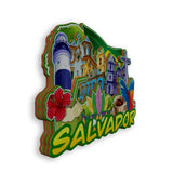 Магнит на холодильник Сальвадор Бразилия 1900