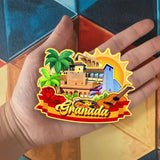 Kühlschrankmagnet für Granada, Spanien 1390