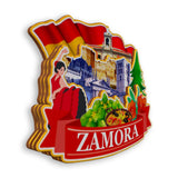Kühlschrankmagnet für Zamora, Spanien 1516