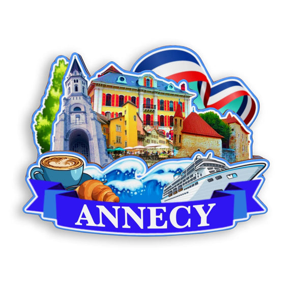 Refrigerator Magnet for Annecy France  1320