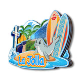 Kühlschrankmagnet für La Jolla, Kalifornien, USA 264