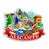 Refrigerator Magnet for Alicante Spain  1566