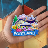 Refrigerator Magnet for Portland Oregon USA  1105