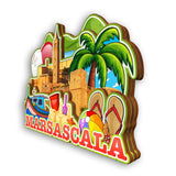 Refrigerator Magnet for Marsascala Malta  2314