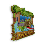Refrigerator Magnet for Heraklion Greece  1742