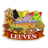 Refrigerator Magnet for Leuven Belgium  2014