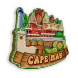 Refrigerator Magnet for Cape May New Jersey USA  1055