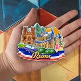 Refrigerator Magnet for Reims France  1351