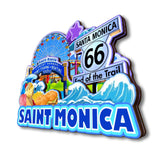 Refrigerator Magnet for Santa Monica California USA  246