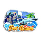 Магнит на холодильник для Форт-Уолтон-Бич, Флорида, США 210