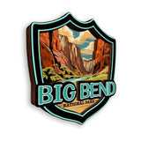 Kühlschrankmagnet für Big Bend Nationalpark Texas USA 394