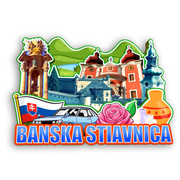 Refrigerator Magnet for Banska Stiavnica Slovakia  2377