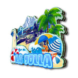 Kühlschrankmagnet für La Jolla, Kalifornien, USA 265