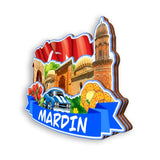 Refrigerator Magnet for Mardin Turkey  1679