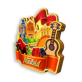 Refrigerator Magnet for Madrid Spain  1376