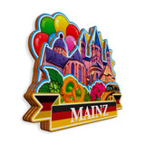 Refrigerator Magnet for Mainz Germany  1226