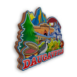 Магнит на холодильник для Даугавпилса Латвия 2497