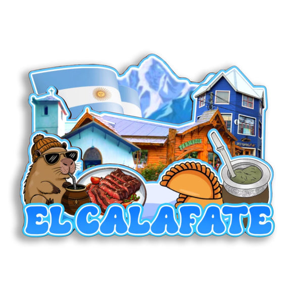 Refrigerator Magnet for Elcalafate Argentina  2823