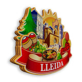 Refrigerator Magnet for Lleida Spain  1531