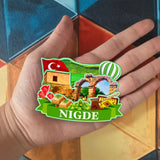 Refrigerator Magnet for Nigde Turkey  1665