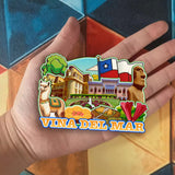 Refrigerator Magnet for Vina Del Mar Chile  2849