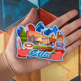 Refrigerator Magnet for Albi France  2582