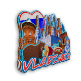 Refrigerator Magnet for Vladimir Russia  2550