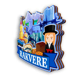 Refrigerator Magnet for Rakvere Estonia  2436