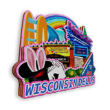 Refrigerator Magnet for Wisconsin Dells Wisconsin USA  917