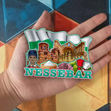 Магнит на холодильник Несебр Болгария 2446