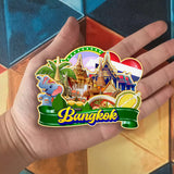 Refrigerator Magnet for Bangkok Thailand  2781