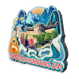 Kühlschrankmagnet für Shennongjia, Hubei, China 589