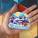 Kühlschrankmagnet für Hailin, Heilongjiang, China 618