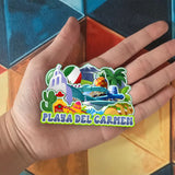 Refrigerator Magnet for Playa Del Carmen Mexico  1824