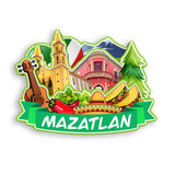 Refrigerator Magnet for Mazatlan Mexico  1804