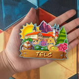 Refrigerator Magnet for Telc Czech  2101