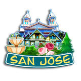 Kühlschrankmagnet für San Jose, Kalifornien, USA 233