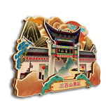 Refrigerator Magnet for Sanbaishan Scenic Area, Ganzhou, Jiangxi, China  88