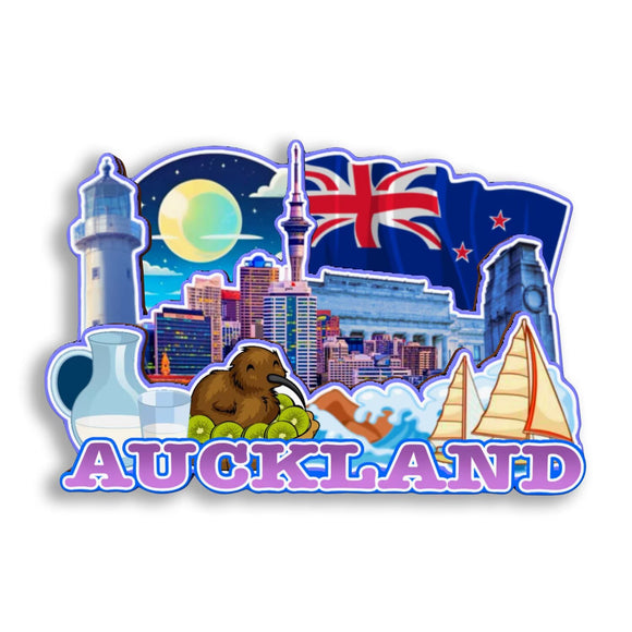 Refrigerator Magnet for Auckland New Zealand  2727