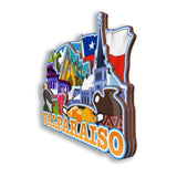 Refrigerator Magnet for Valparaiso Chile  2852
