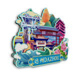 Kühlschrankmagnet für Dazhou, Sichuan, China 575