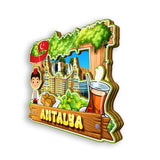 Refrigerator Magnet for Antalya Turkey  1634