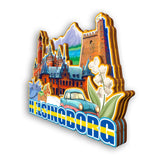 Kühlschrankmagnet für Helsingborg Schweden 2175