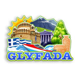 Refrigerator Magnet for Glyfada Greece  1778